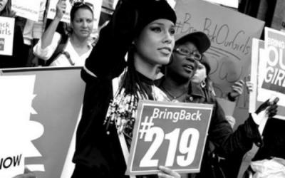 Alicia Keys Protest For Nigerian Girls Six Months After The Kidnapping