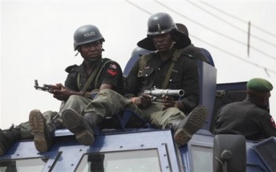 Police protest in NE Nigeria over salary arrears