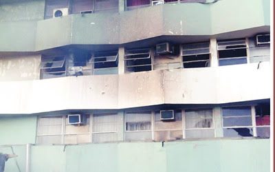 Fire guts Lagos Airport Hotel