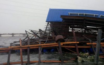 Storm destroys Nigeria’s floating school