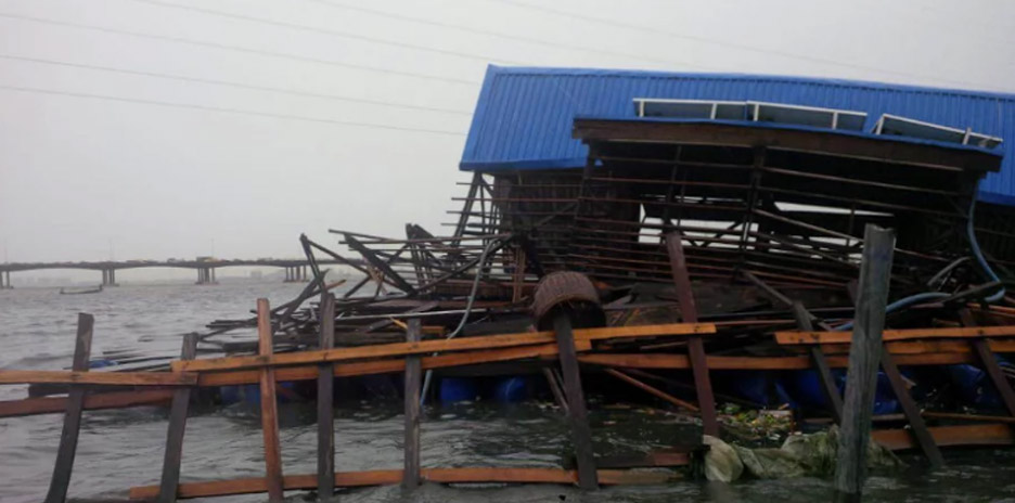 Storm destroys Nigeria’s floating school