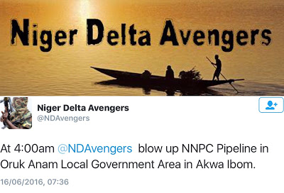 NNPC Pipeline in Oruk Anam