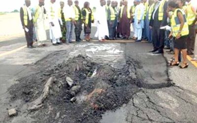 Nigeria’s woes worsened by Abuja airport runway potholes