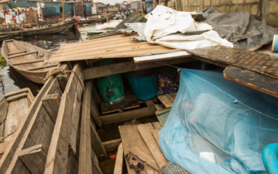 Slum Dwellers In Lagos Are Now Living In Canoes