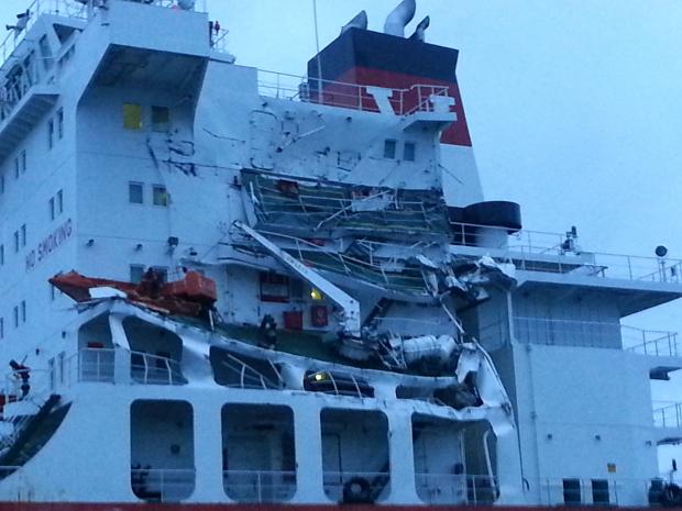 Nigeria-bound cargo ship collide with oil tanker in English Channel