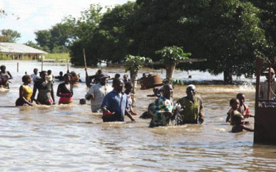 One dead as heavy flooding displaces thousands in Nigeria