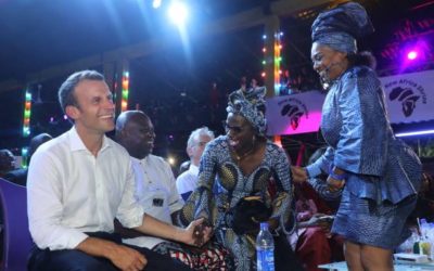 Macron begins Nigeria visit with trip to famed nightclub