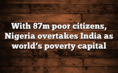 Nigeria Rated Poorest Country Despite Oil Earnings