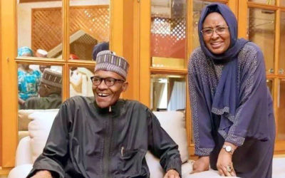 Nigeria’s first lady heads campaign for husband’s re-election